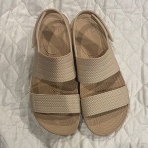 REEF Beige Strappy Sandals